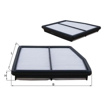 Bild av Luftfilter MAHLE ORIGINAL LX 4753