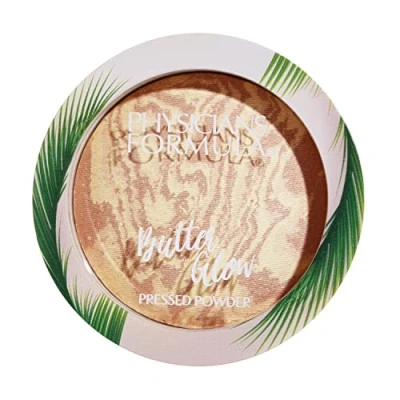 Bild av Physicians Formula Murumuru Butter Glow, Multifunktionellt Pressat Puder som Ger Lyster, är Mjukt Smör och Lätt att Blanda, i Nyansen Translucent Glow
