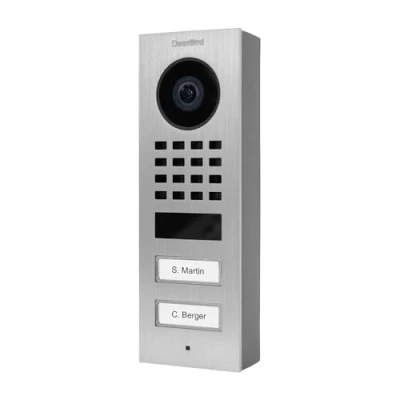 Bild av DoorBird D1102V Aufputz Utomhusenhet IP video dörrintercom WLAN, LAN Rostfritt stål V2A (borstat)