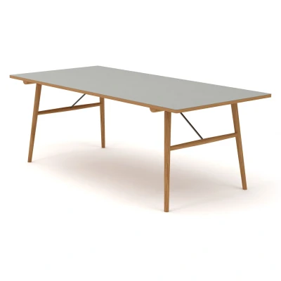 Bild av HOUE HEKLA Dining table Matbord Oiled Oak/Ash Grey 208 x 95 cm