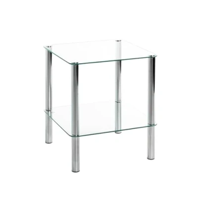 Bild av HAKU Möbel soffbord, metall, krom, B 39 x D H 47 cm