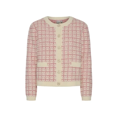 Bild av YAS Yaslivia Kofta, Storlek: Medium, Birch pattern raspberry sorbet pirouette