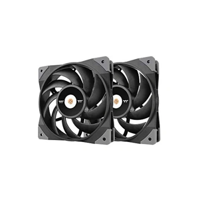 Bild av Thermaltake TOUGHFAN 12 High Static Pressure Radiatorfläkt (2 fläktpaket) husfläkt PWM 500 2000rpm Svart