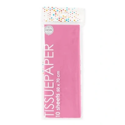 Bild av Globos Tissue Paper 10 Sheets Hard Pink 50x70cm