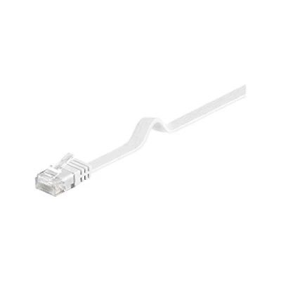 Bild av Goobay 95155 CAT 6 platt patchkabel, U/UTP, vit