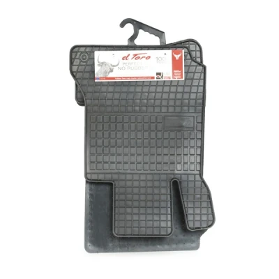 Bild av FROGUM 546030 Ensemble de tapis sol Caoutchouc avant et arrière 4 noir Sur mesure MERCEDES BENZ: Classe C Berline, Break