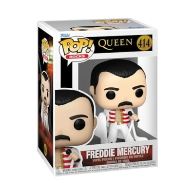 Bild av Funko POP Rocks: Queen Freddie Mercury with Cape Samlarobjekt vinylfigur Presentidé Officiella varor för barn och vuxna Musikfans Modellfigur samlare display