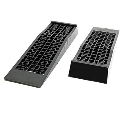 Bild av XPOtool 1 Par Uppkörningsramp Extra Flack Lastramp i Plast Maxlast 3T Ramp till Bil Husvagn Fordon