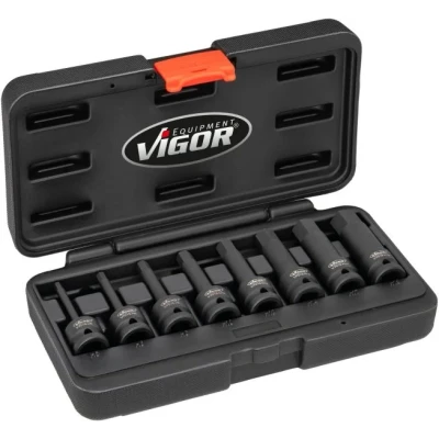 Bild av VIGOR V7019 Coffret de douilles à choc