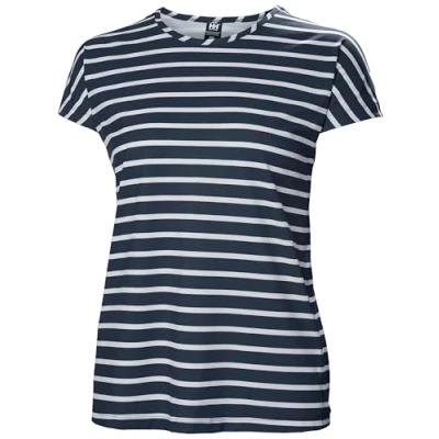 Bild av Helly Hansen W Thalia sommartopp XL marinblå rand