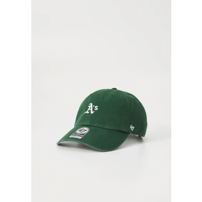 Bild av 47 Brand MLB Grön unconstructed Keps Oakland Athletics Base Runner Clean Up Dark Green Dad Cap @ Hatstore