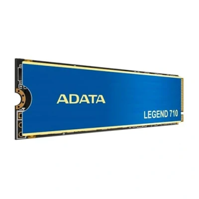 Bild av ADATA SSD Legend 710 M.2 512 GB PCIe Gen3 x4 2280 Solid State Drive, design för Creator Gaming, Läshastighet upp till 2 400 MB/s, 3D NAND, LDPC, AES 256 bitars kryptering