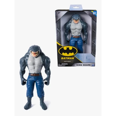 Bild av DC Comics, Batman Giant Series King Shark actionfigur, 30 cm Super Hero samlarobjekt barnleksaker för pojkar och flickor i åldrarna 3+