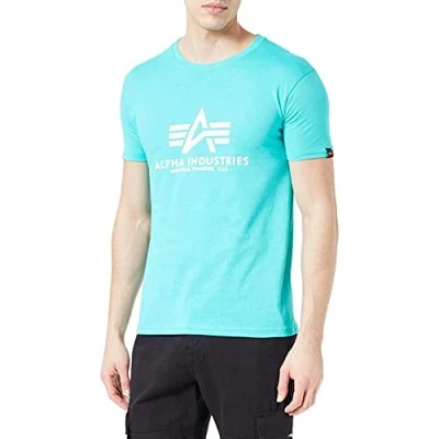 Bild av Alpha Industries Print Tshirt med print, Storlek: XXL, Atomic green