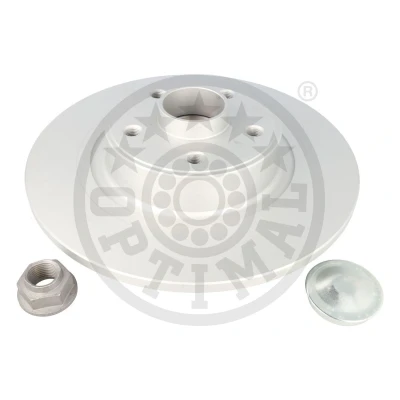 Bild av OPTIMAL 702976BS4 Disque de frein 300 11 5/5 108 plein revêtu avec roulement roues intégré, capteur ABS intégré RENAULT: ESPACE 4, Vel Satis