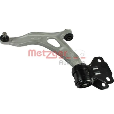 Bild av METZGER 58084701 Bras de suspension avec rotule suspension, support en caoutchouc Essieu avant gauche barre oscillant transversal