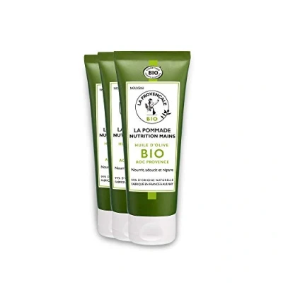 Bild av La Provençale Salva Hand Nutrition AOC Provence Organic Olive Oil för torr hud 75 ml