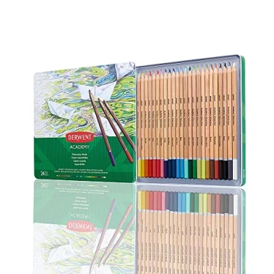 Bild av Crayons DERWENT Academy Bois Multicouleur