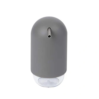 Bild av Umbra touch tvåldispenser, modern dispenser för flytande tvål och diskmedel med mjuk finish badrum kök, 7 x 14 cm/230 ml kapacitet, grå