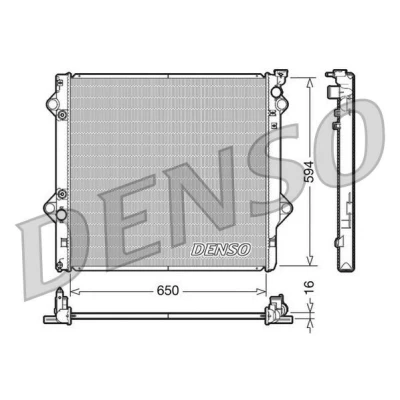 Bild av Kylare, motorkylning DENSO DRM50036