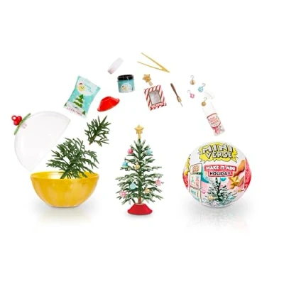 Bild av MGA Miniverse Make It Mini Holiday Series Collectibles Säsong, NATIONAL LAMPOON&#039;s CHRISTMAS VACATION™ Blind förpackning, DIY, hartslek, replika mat, INTE ätbar, samlare, 8+