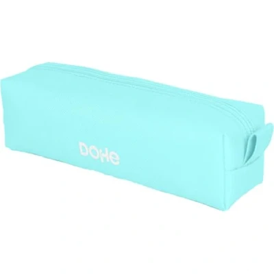 Bild av Dohe Enkelt skolpennfodral 1 fack, rektangulärt multifunktionspennfodral, 21x5x6 cm, dragkedja, tillverkad av slitstark polyester SERENITY Green