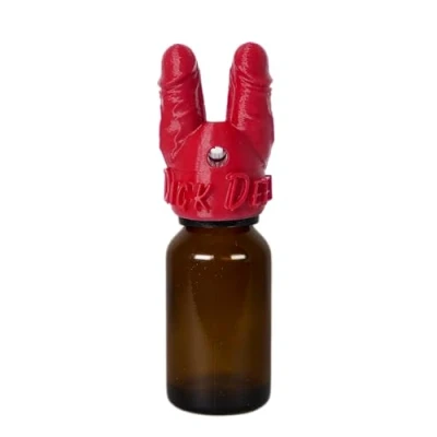 Bild av Dick Deep® Poppers Sniffer Cap storlek M (för 15 ml fransk poppers) Sniff fäste (röd)