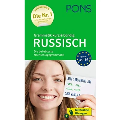 Bild av PONS Grammatik kurz und bündig Russisch: Die beliebteste Nachschlagegrammatik mit Online Übungen