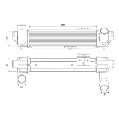 Bild av Laddluftkylare Valeo 818382