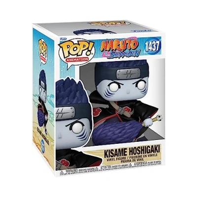 Bild av Funko POP! Super: Naruto Kisame Hoshigaki Samlarobjekt Vinylfigur Presentidé Officiell Merchandise Leksaker för barn och vuxna Anime Fans Modellfigur samlare utställning