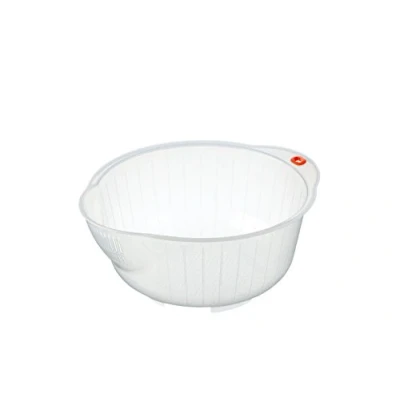 Bild av INOMATA NH4ZT77 HIC Inomata.0800 japansk grönsak frukt ris tvättskål, 20 cm, klar, akryl