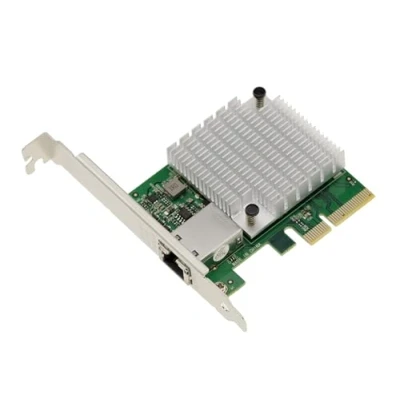 Bild av KALEA INFORMATIQUE PCIe 4.0 10 Gigabit ethernet 1 port RJ45 10G nätverksstyrenhet med AQUANTIA AQC113C B1 chipset låg och hög profil