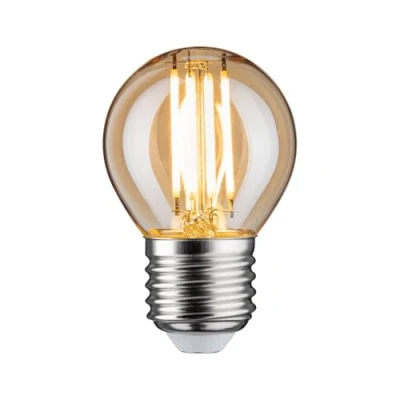Bild av Paulmann 28713 LED lampa filament drop 4,7W glödlampa dimbar guld 2500K ljus E27