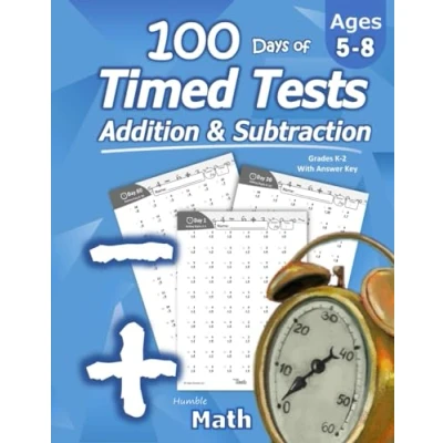 Bild av Humble Math 100 Days of Timed Tests: Multiplication: Grades 3 5, Drills, Digits 0 12, Reproducible Practice Problems: Ages ... Problems