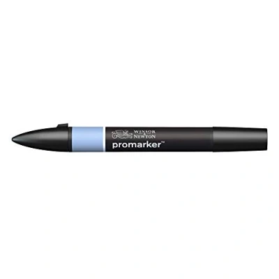 Bild av Winsor &amp; Newton &quot; ProMarker 0203238 professionell layoutmärkpenna 2 spetsar, fin och bred för ritningar, design layouter blåklint
