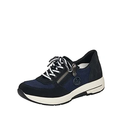 Bild av Rieker N8451 dam Sneaker, Blau , 36 EU