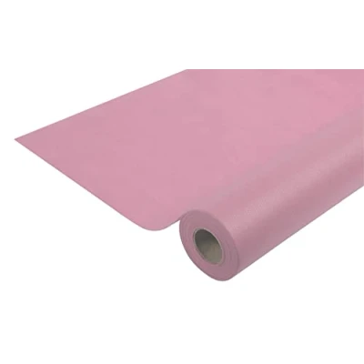 Bild av Pronappe Bordsduk R782051I engångsduk av spunbond fleece längd 20 m bredd 1,20 (per rulle) färg puderrosa rivbeständigt, vattenavvisande och avtorkbart material