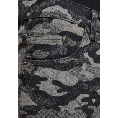 Bild av Urban Classics Laser CAMO Jeans straight leg, Storlek: 31, Blacklasercamo