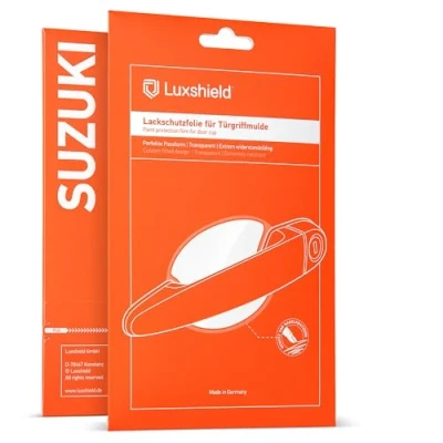 Bild av Luxshield bil dörrhandtag skyddsfilm infällt grepp för Suzuki Across A5Z I 2020 2025 repskydd, lackskyddsfilm transparent glansig