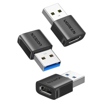 Bild av UGREEN USB C auf Adapter（3 Stück),USB Buchse Stecker Adapter Kompatibel med iPhone 15 Pro Max iPad Galaxy S24/S23 Serie Bärbara datorer usw.