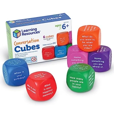 Bild av Learning Resources Samtal Kuber 6 Stycken Uppsättning