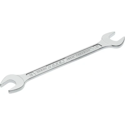 Bild av HAZET 450N 16X17 Clé à fourche double 205,7 Acier chrome vanadium chromé