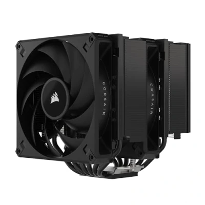 Bild av Corsair A115 Högpresterande CPU Luftkylare För Torn Skjut Och Låsbar Fläktmontering Två AF140 ELITE Fläktar Enkel Att Installera Förmonterat Termiskt Klister Svart