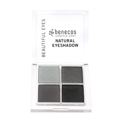 Bild av Benecos Natural Cosmetics Quattro ögonskuggspalett vegan rökiga ögon