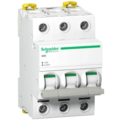 Bild av Schneider Elektrisk belastningsknapp ISW 3P 63A, A9S65363