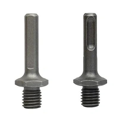 Bild av ASNOMY 2 stycken adaptrar för diamantkakelborr med M14 anslutning, SDS Plus och Triangle hexagonal handige adapter diamantborr M14, borrmaskin gänga