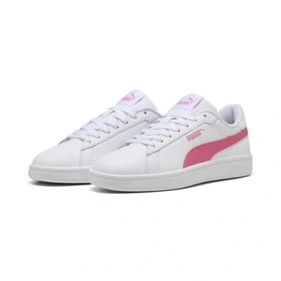 Bild av Puma Smash 3.0 Unisex Sneakers, Storlek: 37.5, white/magic rose Skinn och skinnimitation