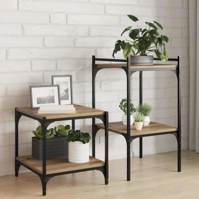 Bild av Väggmonterade Hyllor Massiv ek Trä 40 x 1.5 cm