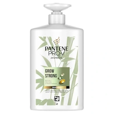 Bild av Pantene Pro V Miracles kraftfullt växande schampo för torrt och skadat hår med biotin protein. Minskar håravfall genom brott att växa långt starkt