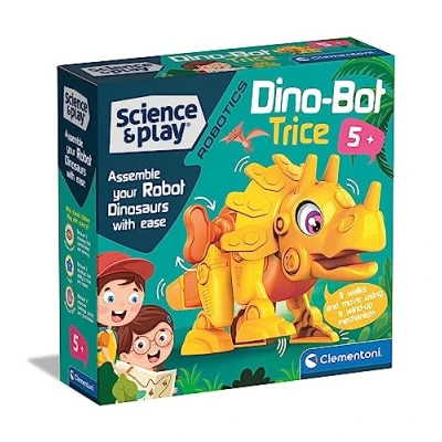 Bild av Clementoni Science &amp; Play Dino Bot Triceratops, Robot för Barn 5 7 år 75074